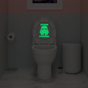 Storm Pooper Glow In The Dark Decal